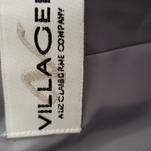 Villager Liz Claiborne Vintage Zip Up Blazer Size 10 Vintage - Picture 8 of 13